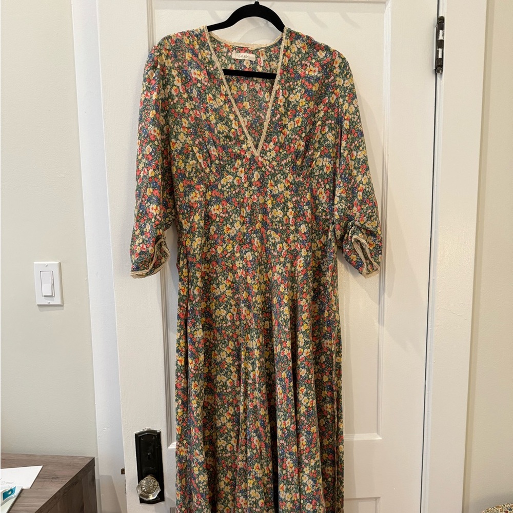 Doen Catskills Silk Dress Size L